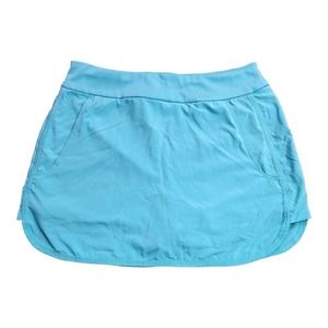 Vineyard Vines Aqua Blue Skort XS Woman's Built-In Shorts Pockets Sports Stretch